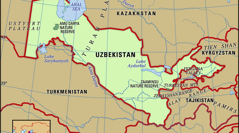 T Tny Rozpo Et Uzbekistanu Na Rok 2024 Je Re Lne Zalo En Na Raste HDP   Uzbekistan Map Features Locator 800x445 