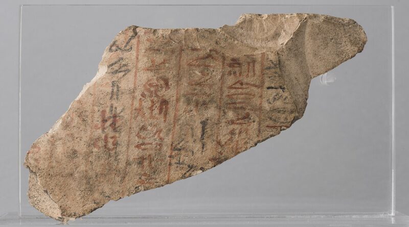 Prvá učebnica písania na svete v starobylom Egypte